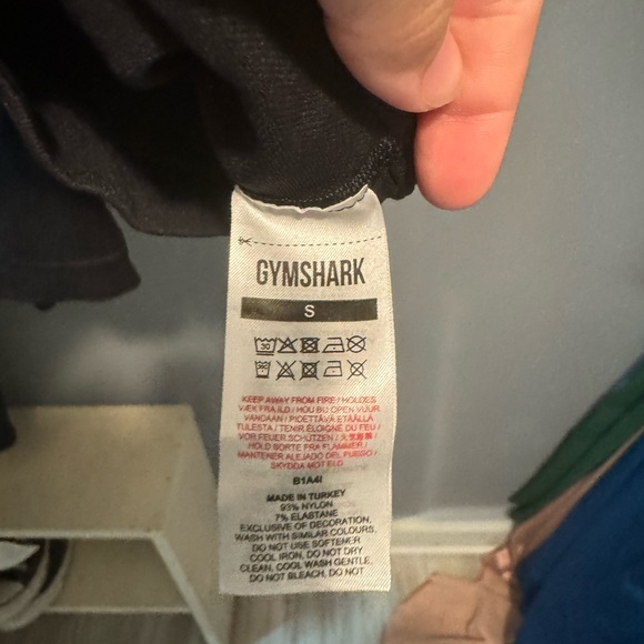 Black gymshark athletic shorts ￼ - Picture 3 of 3